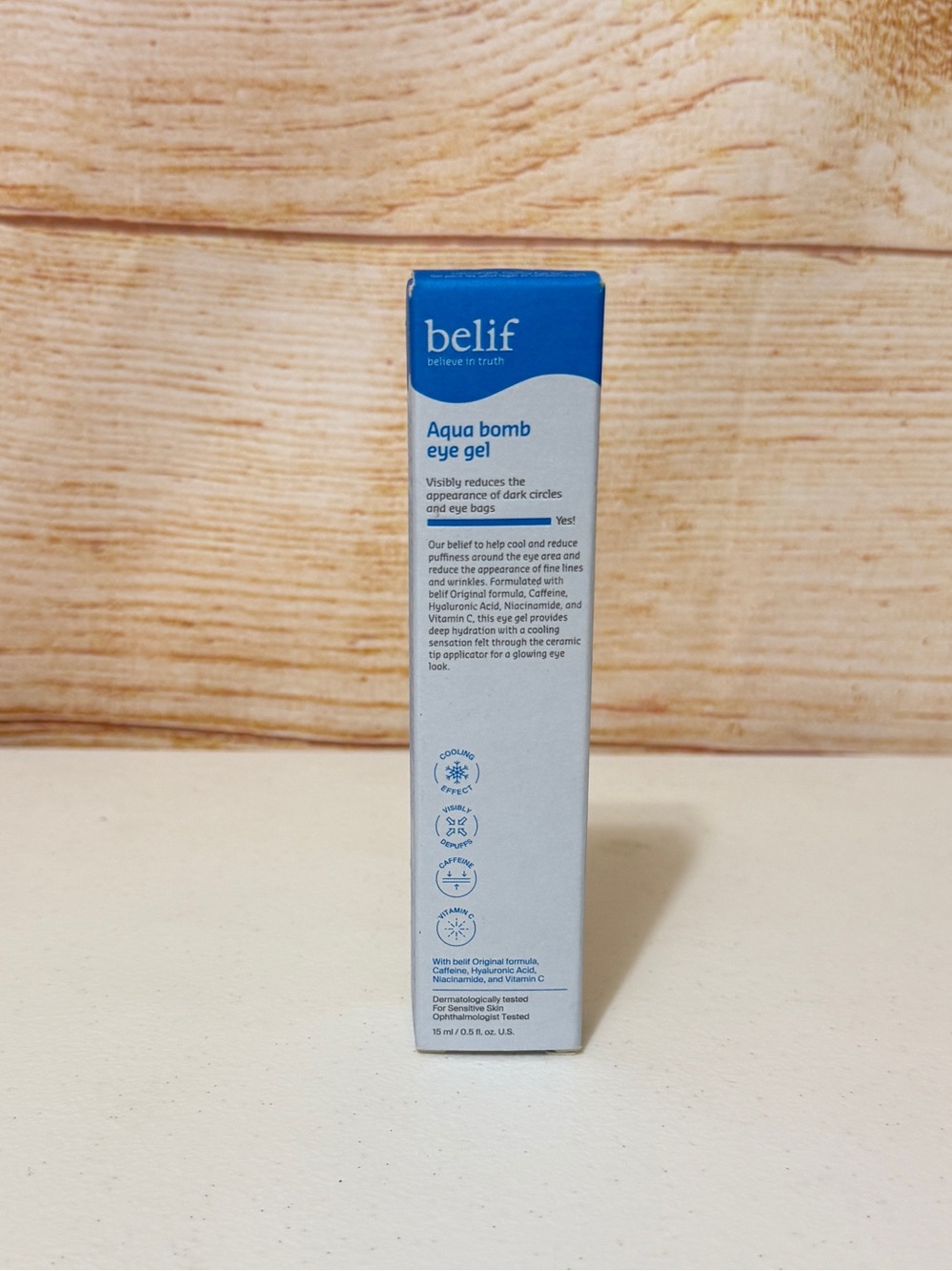 Belif Aqua Bomb Eye Gel for Dark Circles and Puffiness